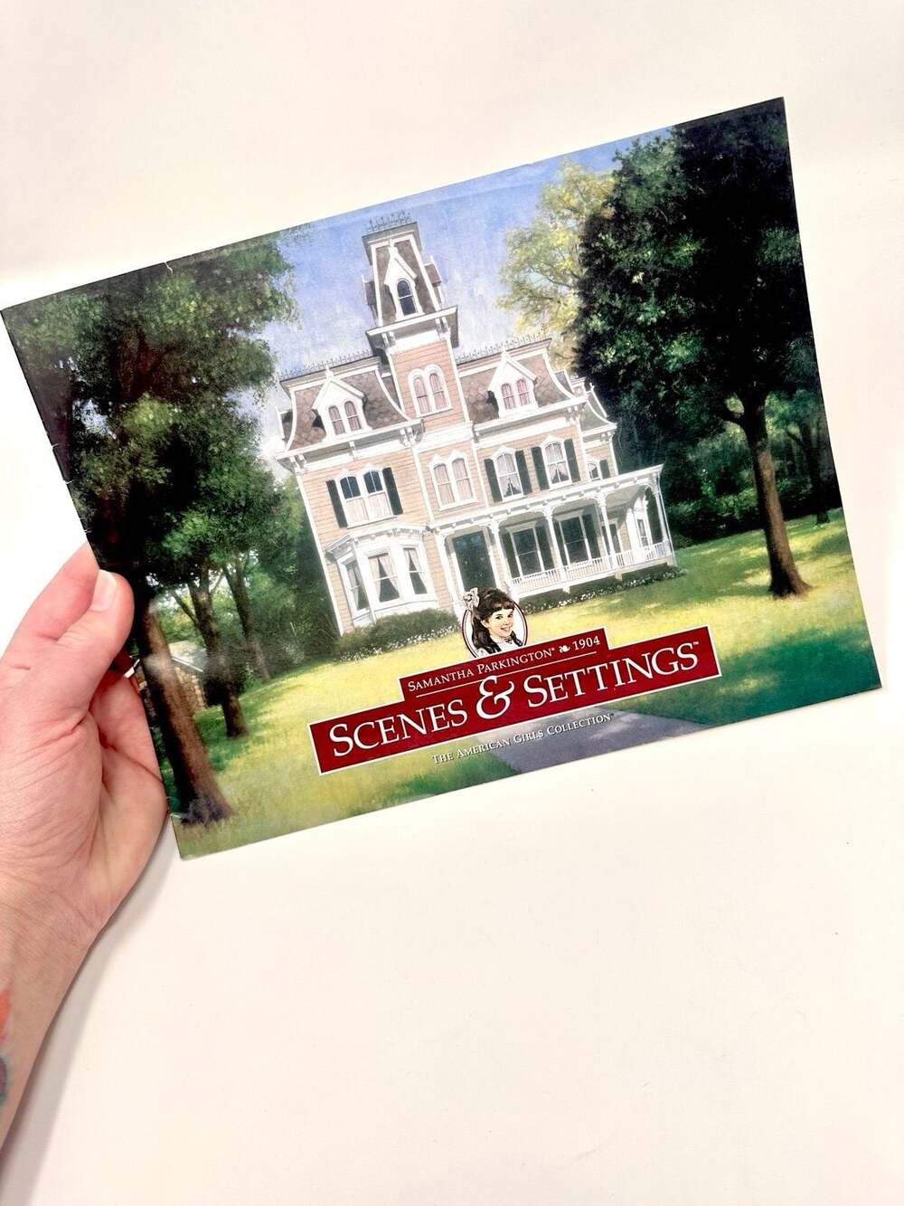 Samantha’s Scenes & Settings Guide Book Manual Companion Booklet Pleasant Co